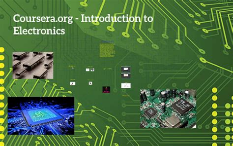 coursera electronics|introduction to electronics course.
